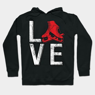 Ice skating love Hoodie